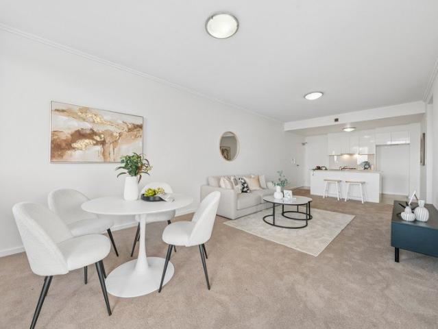 Freshly Updated Apartment with Elevated District Views