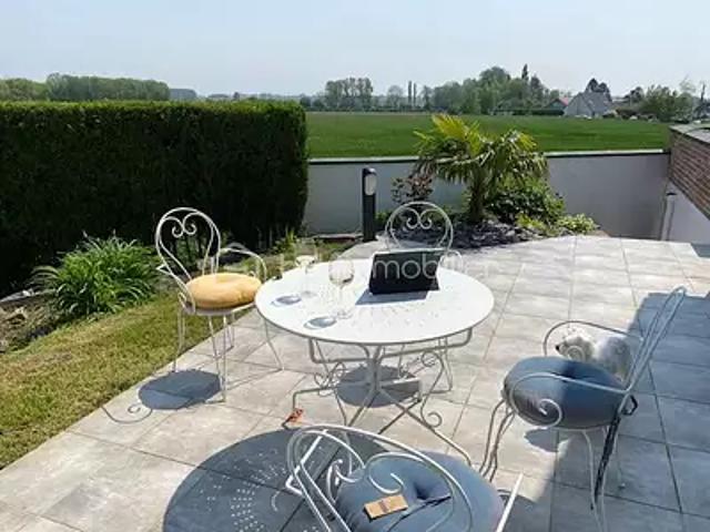 Fresnicourt le Dolmen 62150 Achat / Vente maison 8 pièces t8 terrasse cave