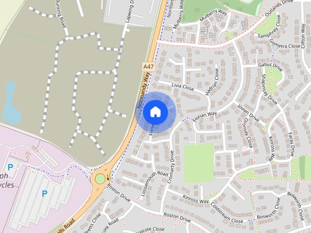 Freswick Close, Hinckley