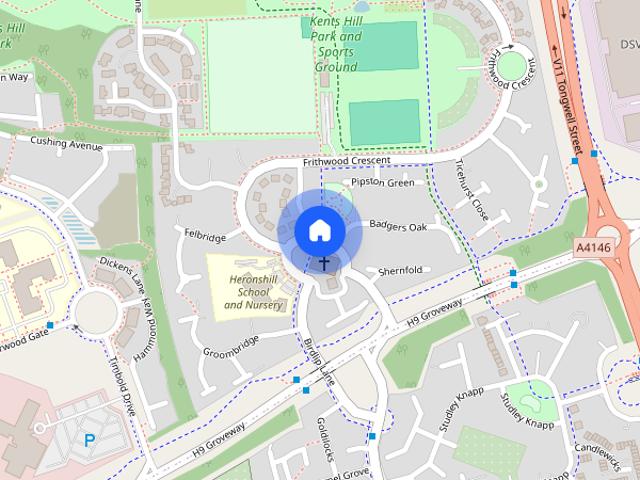 Frithwood Crescent, Kents Hill