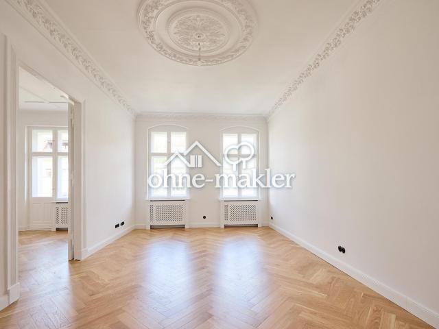 Friedenau: 3 Zi Altbau zum Erstbezug mit Balkon, Dusche & Freistehender Badewanne, Provi.frei