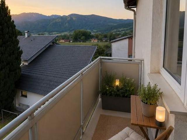 Frisch aufbereitete 3 Zimmer Wohnung mit Balkon in Kirchdorf an der Krems – ländliche Wohlfühlumgebung inmitten der wunderbaren Pyhrn Priel Bergwelt – AB SOFORT!