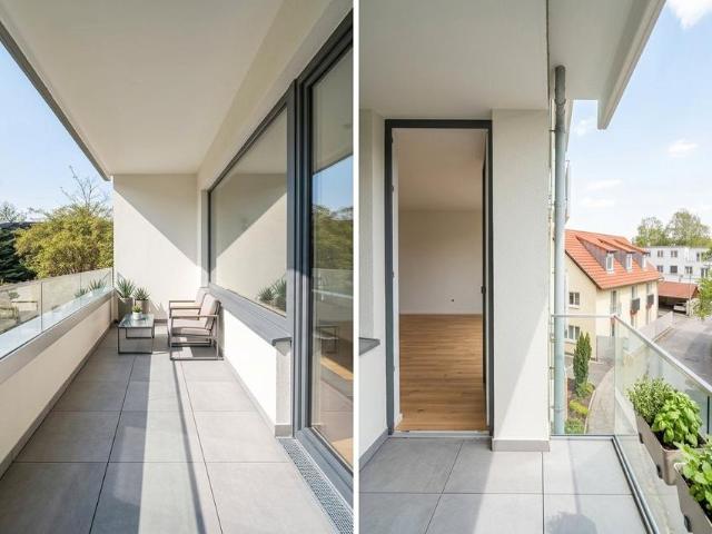 Frisch modernisierte 4 Zimmer Wohnung mit 2 Balkonen, Aufzug & TG