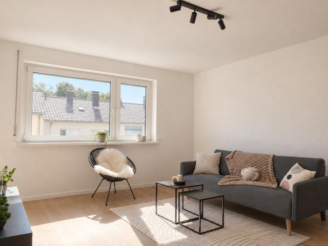 Frisch modernisierte 3 Zimmer Wohnung mit Balkon Erstbezug & provisionsfrei