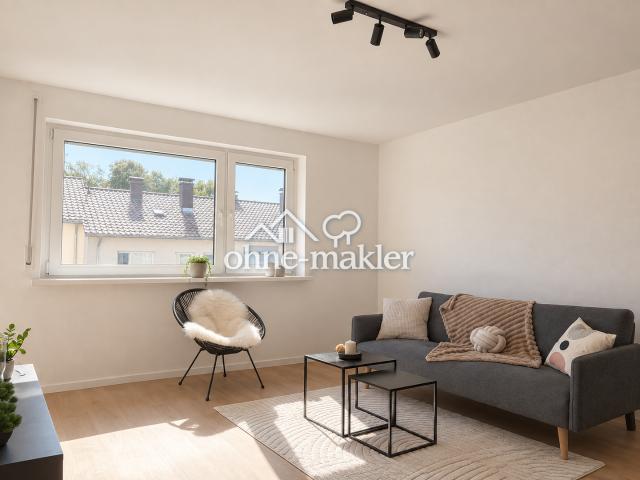 Frisch modernisierte 3 Zimmer Wohnung mit Balkon Erstbezug & provisionsfrei