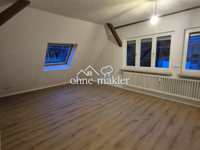 Frisch sanierte 3 Zimmer Maisonette mit 2 Bädern & großem Balkon – 79 qm – Bezugsfrei ab 01.07