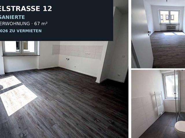 Frisch sanierte 3 Zimmer Wohnung mit ca. 67 m² im 2. OG in Mayen