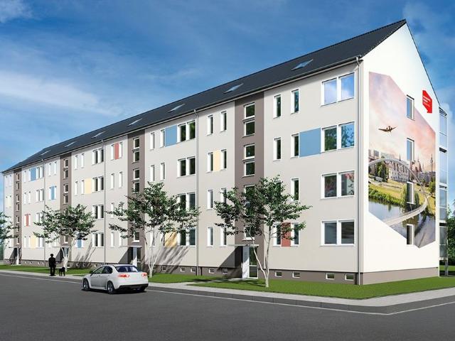 Frisch sanierte 3 Zimmer Wohnung mit Balkon zentral gelegen