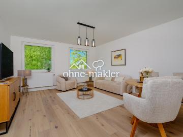 Frisch sanierte 3 Zimmer Wohnung mit Loggia in Hamburg Sasel