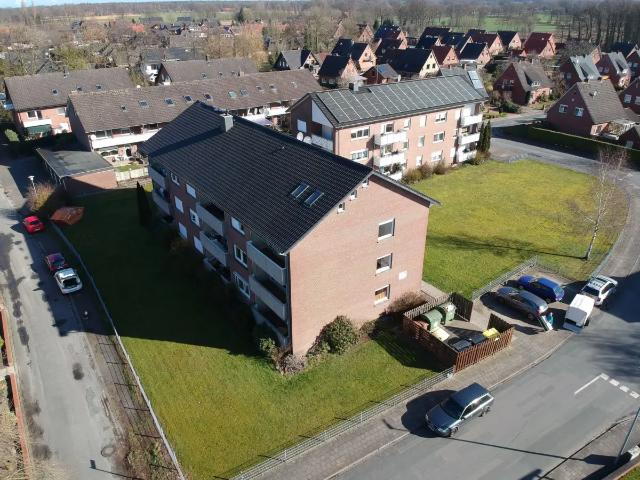 Frisch sanierte 2 Zimmer Erdgeschosswohnung in zentraler Lage von Fürstenau!