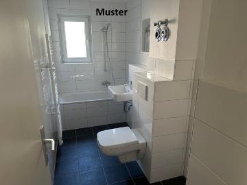 Frisch sanierte 2 Zimmer Wohnung im 1 Obergeschoß
