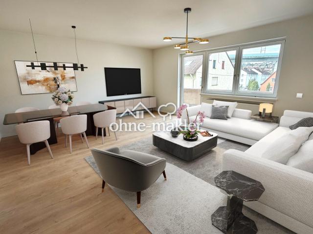 Frisch sanierte 4 Zimmer Wohnung