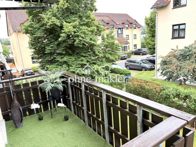 Frisch sanierte stilvolle 2 Zimmer Wohnung m. Südbalkon in Machern/Erstbezug