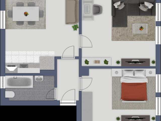 Frisch sanierte Wohnung in Homberg.
