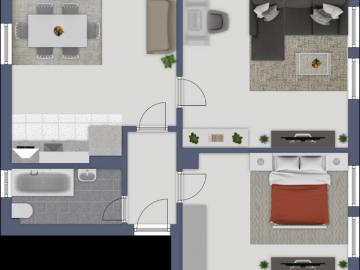 Frisch sanierte Wohnung in Homberg.