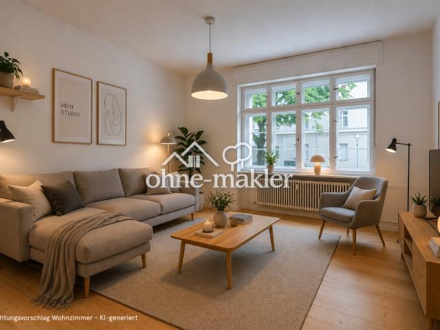 Frisch sanierter Altbauklassiker – bezugsfrei mit Blick in den grünen Innenhof