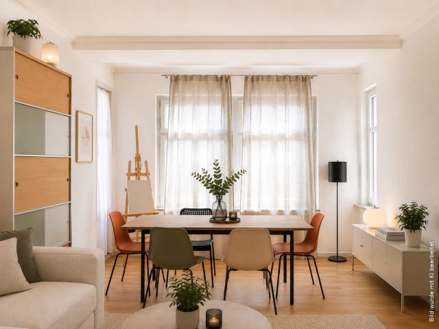 Frisch renoviert & sofort frei: 2,5 Zi. Altbauwohnung mit hohen Decken nahe Marienplatz