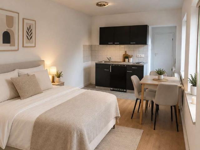 Frisch renovierte 1 Zimmerwohnung mit EBK in zentraler Lage von Aachen