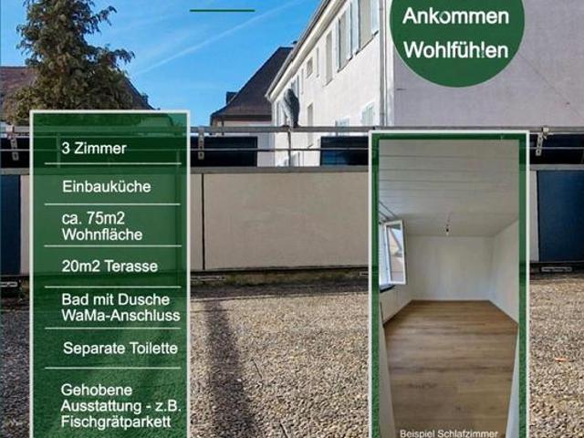 Frisch renovierte 3 Zimmer WHG in Stuttgart Zuffenhausen