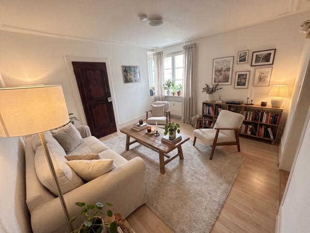 Frisch renovierte Wohnung, historisches Gebäude von 1750