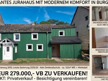 Frisch renoviertes Jurahaus 1713 sofort bezugsfertig!