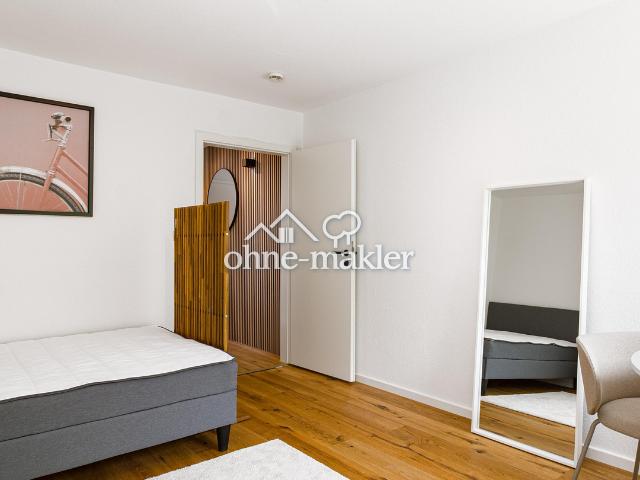 Frisch renoviertes, voll möbliertes 1 Zimmer Apartment in München – provisionsfrei, sofort verfügbar