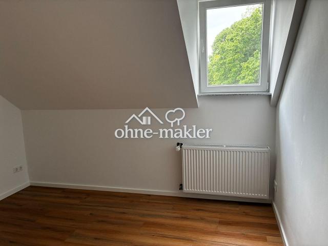 Frisch sanierte 3 Zimmer Wohnung mit großer Wohnküche, 73 m², Gartenblick