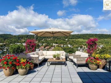Exklusive Villa mit Panorama, Ruhe und Sonne in Bestlage