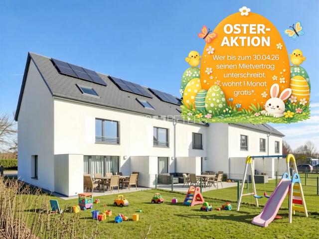Frühling im eigenen Garten+ Reihenhäuser zur Miete