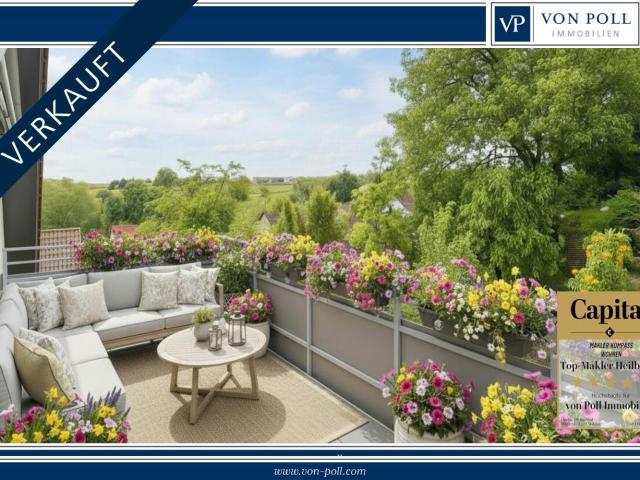 Frühlingsgefühle inklusive – helle 3 Zimmer Wohnung mit sonnigem Balkon und Stellplatz