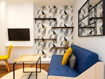 Functional Studio with AC in the 14th Arrondissement, Paris Amsterdam Apartments for Rent