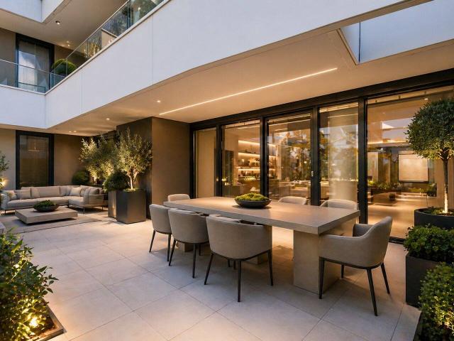 Fünf Zimmer Wohnung mit Lounge Terrasse und moderner Ausstattung