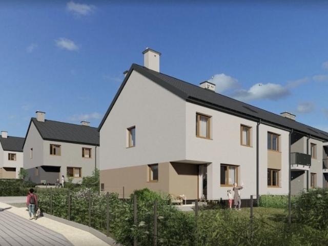 Na sprzedaż funkcjonalna szeregówka 112 m² z garażem i ogródkiem