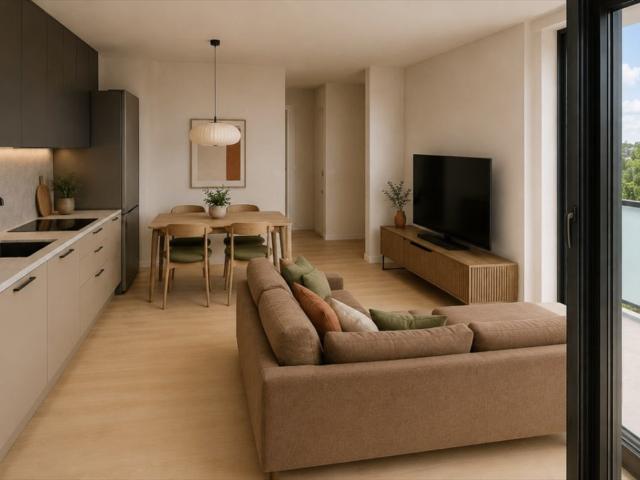 Funkcjonalne 3 pokojowe mieszkanie 41 m² z balkonem