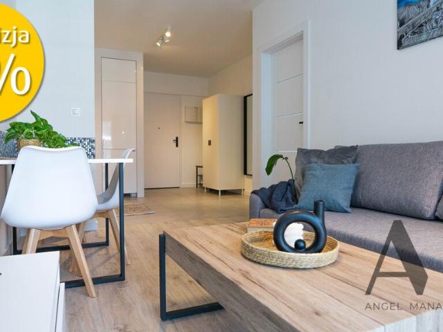 Funkcjonalne 2 pokojowe mieszkanie 40 m² z balkonem w Angel City