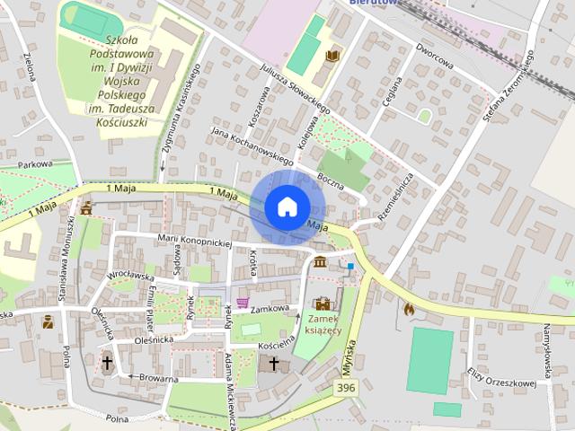 =Funkcjonalne rozkładowe 3 pokoje=Zielona=