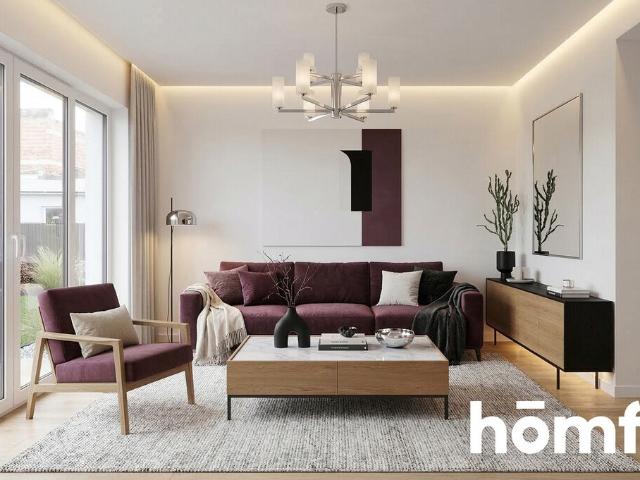 Nowoczesny dom bliźniak w Wawrze, 96 m2, własny ogród