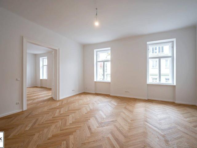 Fugbachgasse 7: Generalsanierte 3 Zimmer Altbauwohnung mit praktischem Grundriss und Balkon * Nähe Augarten