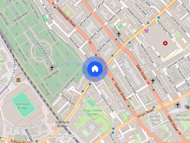 Fulham Road, London