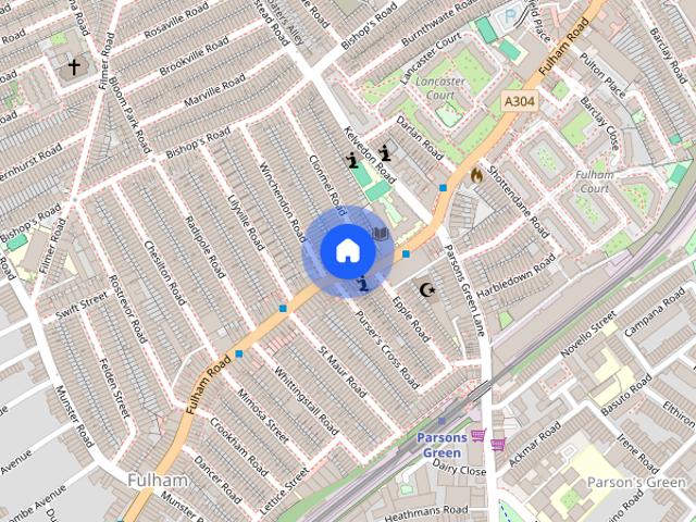 Fulham Road, Parsons Green