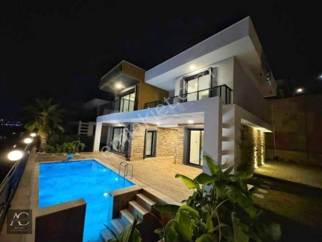 Full Manzara özel Havuz/otopark 450 M2 Bahçe Yeni ultra Lüx tamamı Müstakil akıllı Villa