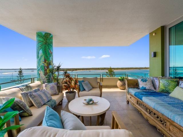 FULL FLOOR LUXURY WITH PANORAMIC BROADWATER VIEWS THE ONE YOU HAVE BEEN WAITING FOR!