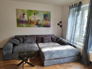 Fully equipped 2 room apartment in Düsseldorf Unterbilk, directly by Friedensplätzchen