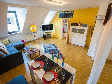 Fully equipped, modern apartment 43 sqm in the middle of Koblenz Old Town