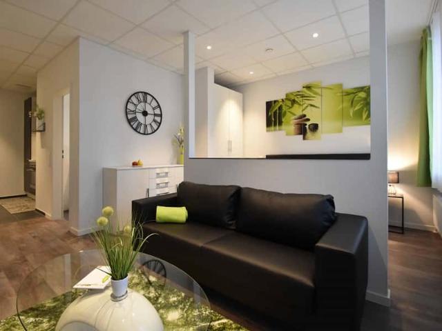 Fully equipped studio apartment for 2 persons, cosily furnished in Frankfurt Niederrad