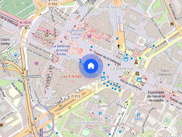 Fully equipped studio in La Defense