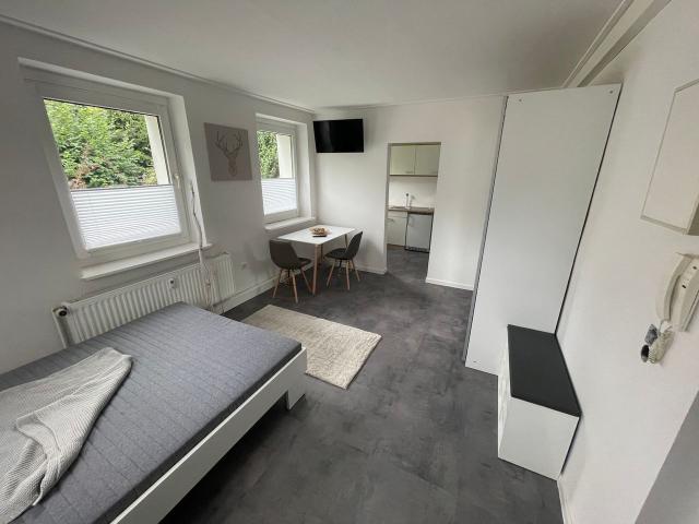 Fully Furnished 1 Room Apartment Next to Leipzig Trade Fair with Parking, Leipzig Amsterdam Apartments for Rent