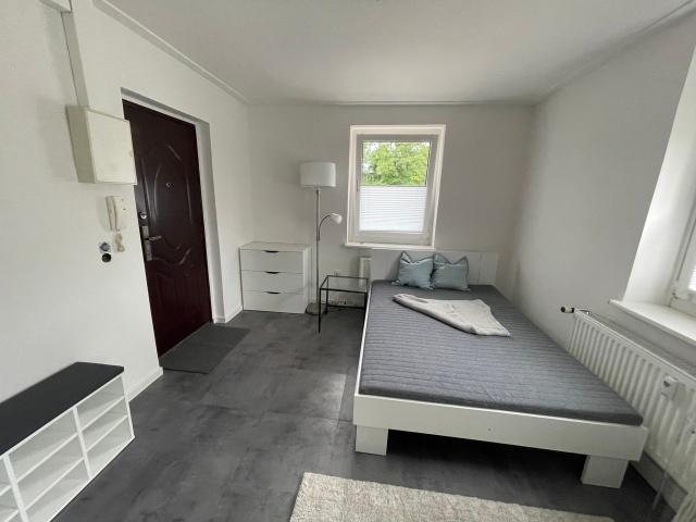 Fully Furnished 1 Room Apartment Next to Leipzig Trade Fair with Parking, Leipzig Amsterdam Apartments for Rent