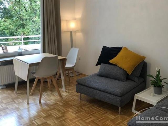 Fully furnished 1 room flat with balcony in Bogenhausen