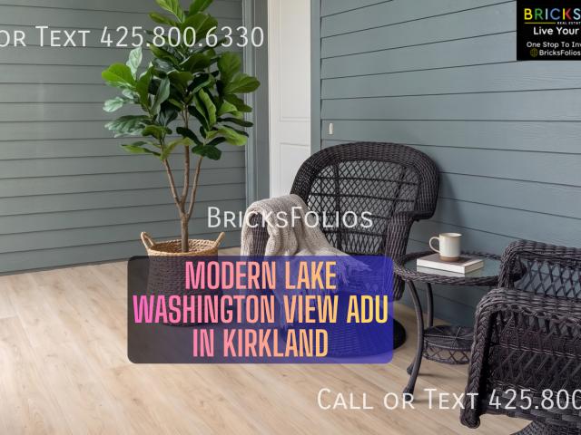 Fully Furnished 2 Bed Kirkland Home with A/C & Garage Parking